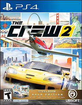 PS4 The Crew 2 - Steelbook Gold Edition - DLC MAY NOT BE INCLUDED