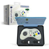 SAT Controller (1st) SEGA Retrobit - Wireless 2.4G - with SAT and PC USB adapters included - White - NEW