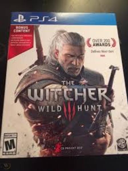 PS4 Witcher III 3 - Wild Hunt - Game and OST