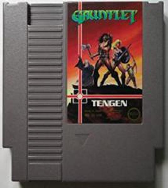 NES Gauntlet - Gray Cartridge