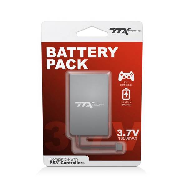 PS3 Controller Rechargeable Battery Pack - (3rd) TTX Tech Innex - NEW