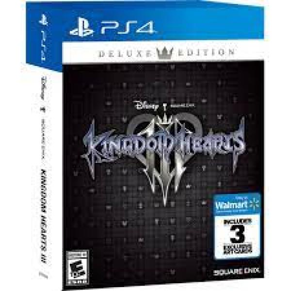 PS4 Kingdom Hearts 3 - Deluxe Edition - Game, Steelbook, Art Book, Collectible Pin - BRAND NEW and SEALED