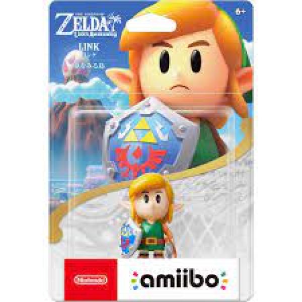 Amiibo - Gold Base - Link - Links Awakening - Super cute version of hero holding sword and shield at sides- BRAND NEW and SEALED