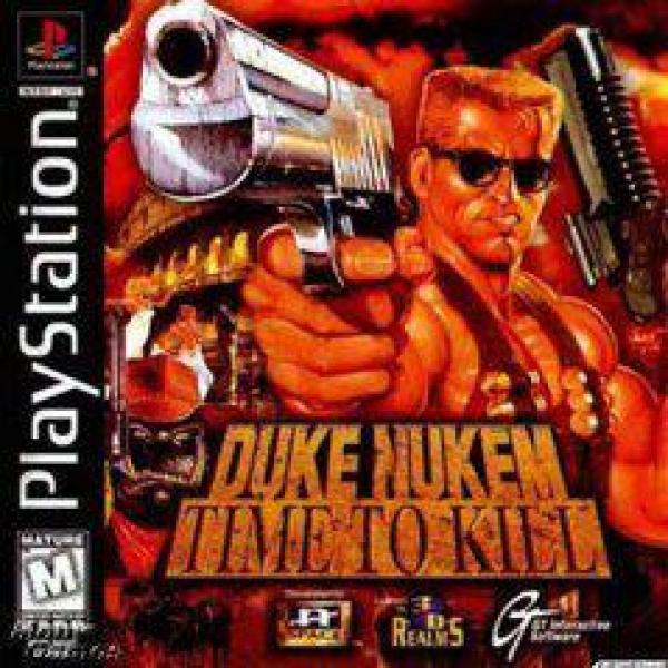 PS1 Duke Nukem - Time to Kill