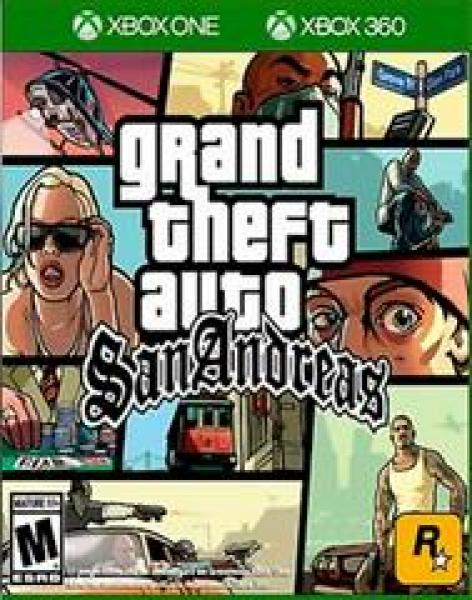 XB1 X360 Grand Theft Auto GTA - San Andreas