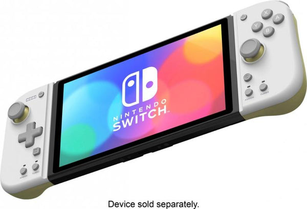 NS Joycons (3rd) - Split Pad Compact style controllers HORI - Gray & Yellow - NEW