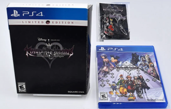 PS4 Kingdom Hearts HD II.8 2.8 - Final Chapter Prologue - Limited Edition - Complete with Outer Box, Game and Pin
