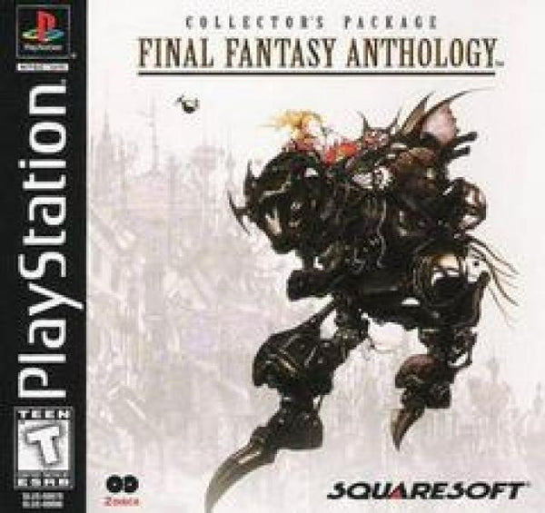 PS1 Final Fantasy FF Anthology - 5 and 6 - BLACK LABEL