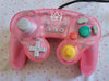 NS Switch Controller (3rd) Wired - HORI Battle Pad - Peach Edition - Translucent Pink - USED
