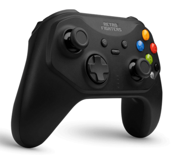 XBOX NS PC - Xbox Controller (3rd) Wireless - RETROFIGHTERS - Hunter - Rechargeable - BLACK - NEW
