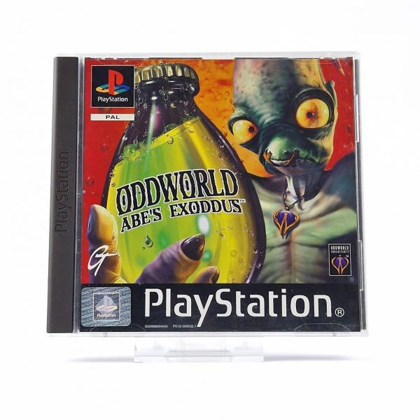 PS1 Oddworld 2 - Abes Exoddus - 2 Discs - German Version - PAL IMPORT