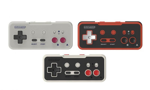 NES NS USB Wireless 2.4G NES style controllers (3rd) Retrobit - ORIGIN 8 - for use on NES, Switch, USB devices - receivers included! - All Colors - USED
