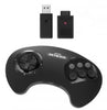 SG Controller (1st) 6b - SEGA Retrobit - BIG 6 - Wireless 2.4GHz - Black - USED