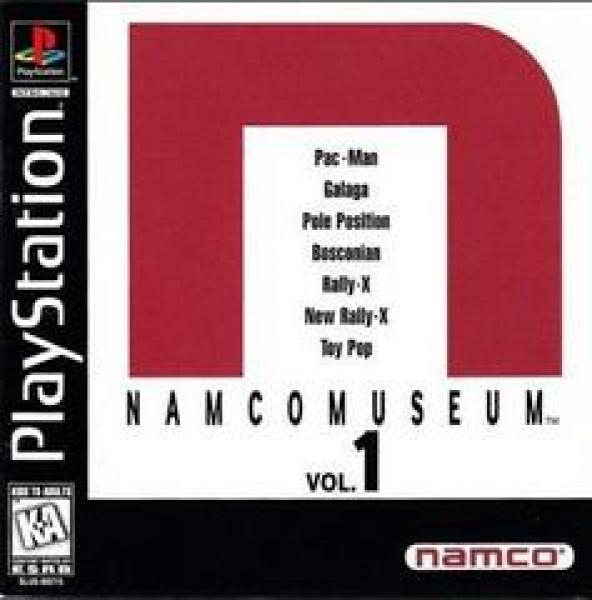 PS1 Namco Museum - Vol. 1 - Big N Cover