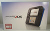 3DS F - NDS 6 Nintendo 2DS HW - Black and Blue - Complete in Box