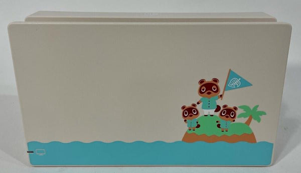 NS Animal Crossing Switch Dock - (1st) - Dock ONLY - XVL - MUST BE FIRST PARTY POWER USB-C TO WORK ADAPTER - USED