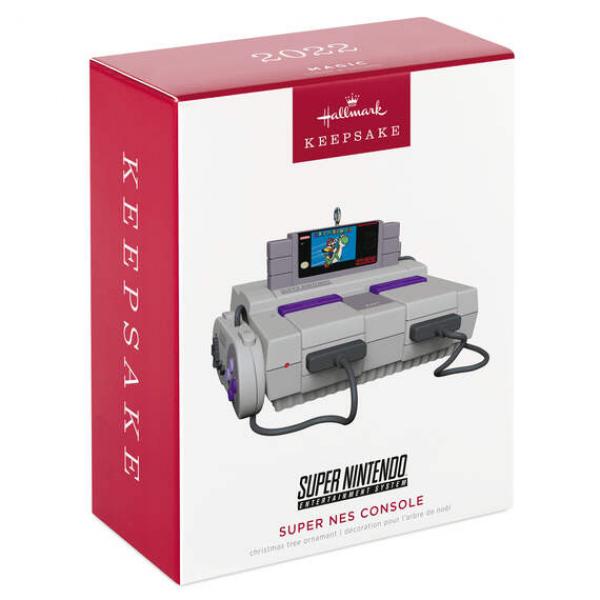 TOYS - SNES - Super Nintendo Christmas Tree Ornament - Hallmark Keepsake - 2022 - USED