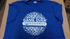 Game Tshirt - GAME OVER - logo with ball of controllers - 2024 - (Blue) - ADULT – SMALL