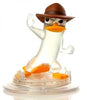 Disney Infinity - Figure - Phineas and Ferb - Agent P - Perry Platypus - CRYSTAL angry duck with a fedora hat - USED