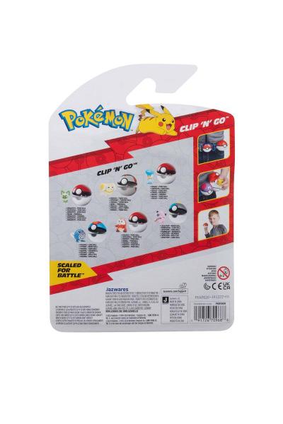 Gamer Toys - Action Figure - Nintendo - Pokemon - Clip 'N' Go Pokéball Figure Assortment - PKW2477 - NEW