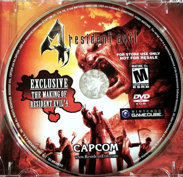 GC DVD Making of Resident Evil 4 Demo