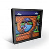 Gamer Gear - FRAMED ART - 9x9 in - Pixel Frames - Shadow Box Art - SEGA - Sonic the Hedgehog - Loop scene - NEW
