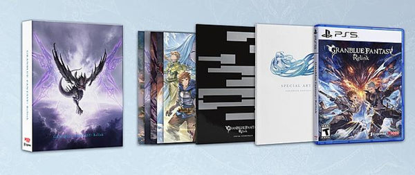PS5 Granblue Fantasy - Relink - Deluxe Edition - Complete with Big Box, Game, Artbook, CD Soundtrack and 5 Postcards - DLC MAY NOT BE INCLUDED