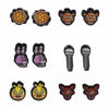 Gamer Gear - EARRINGS - Five Nights at Freddys FNAF - pixelated images - NEW