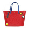 Gamer Bags - Purses and Handbags - Nintendo - Super Mario - mixed icons - RED handbag - NEW
