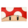 Gamer Wallet - Nintendo - Super Mario - Red Mushroom - bifold wallet - NEW