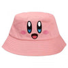 Gamer Hat - Nintendo - Kirby - Big Face - Bucket Hat - Pink - NEW