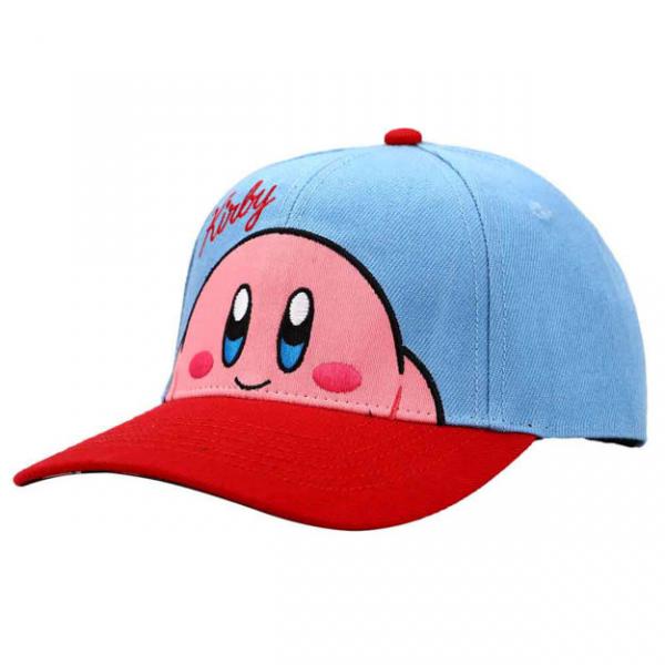Gamer Hat - Nintendo - Kirby - Kirby peekaboo embroidered hat - blue