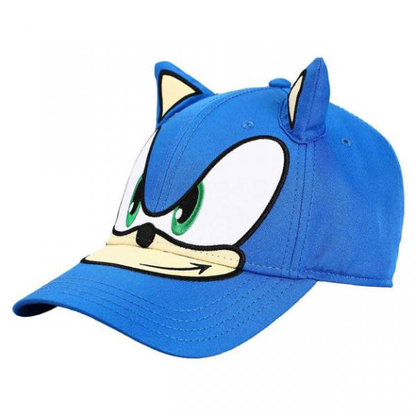 Gamer Hat - Sonic the Hedgehog - 3D Cosplay hat with ears - Blue