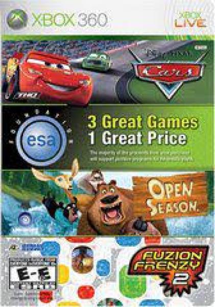 X360 ESA Holiday Bundle - Cars, Open Season and Fuzion Frenzy 2