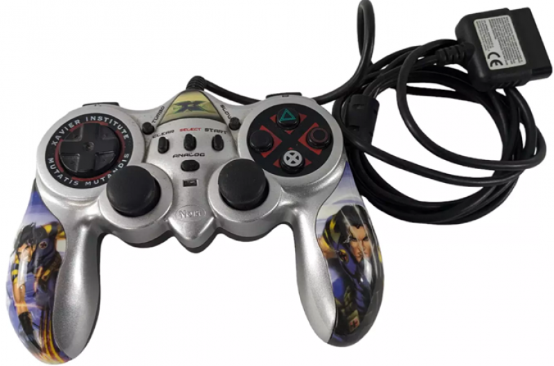PS2 Playstation 2 Controller (3rd) Wired - Wolverine - Xmen - Naki Con ...
