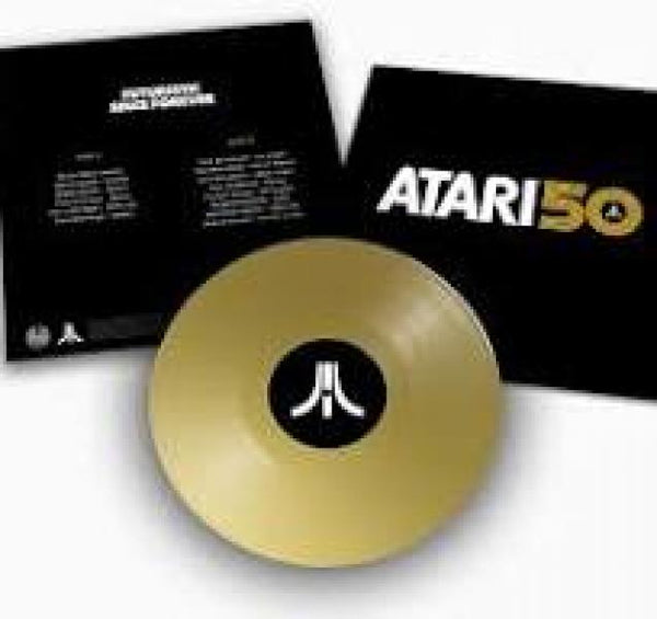 Music VINYL RECORD - Atari 50 - Bob Baffy - GOLD single LP - Original Soundtrack - NEW