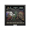 Gamer Gear - FRAMED ART - 9x9 in - Pixel Frames - Shadow Box Art - Battletoads - Big Bad Boot - NEW