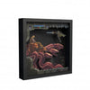 Gamer Gear - FRAMED ART - 9x9 in - Pixel Frames - Shadow Box Art - Castlevania - Scylla Boss Fight - NEW