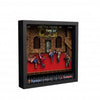 Gamer Gear - FRAMED ART - 9x9 in - Pixel Frames - Shadow Box Art - Double Dragon - New