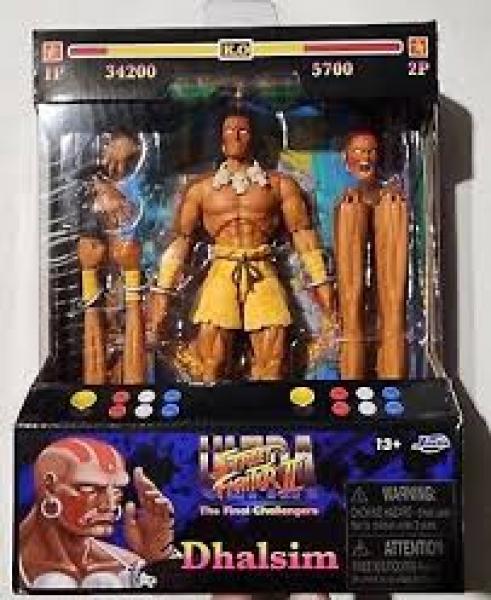 Gamer Toys - Action Figure - Street Fighter II 2 - Dhalsim - 6in figure - NEW