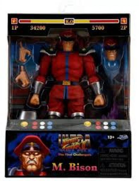 Gamer Toys - Action Figure - Street Fighter II 2 - M. Bison - 6in figure - NEW