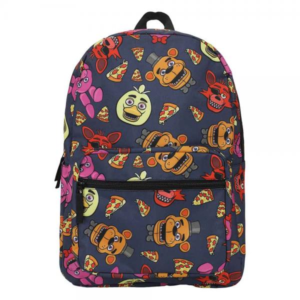 Gamer Bags - Backpack - Five Nights at Freddys FNAF - Characters AOP laptop backpack - NEW