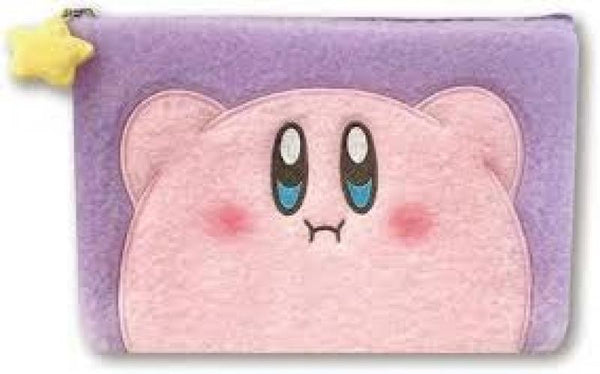 Gamer Bags - Purses and Handbags - Nintendo - Kirby - Fluffy Pouch - Hovering Kirby - Travel & Cosmetic bag - purple - NEW