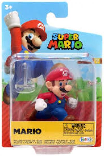Gamer Gear - TOY - Figures - NINTENDO - Super Mario - 2.5in figures - 2024 wave 33 assortment - MARIO - running pose - NEW