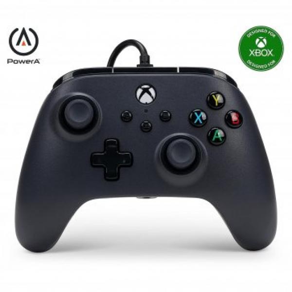 XSX XB1 PC Wired Controller (3rd) Power A - BLACK - NEW