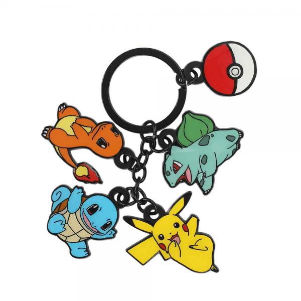 Keychain - Nintendo - Pokemon - Multi Charm Keychain - NEW