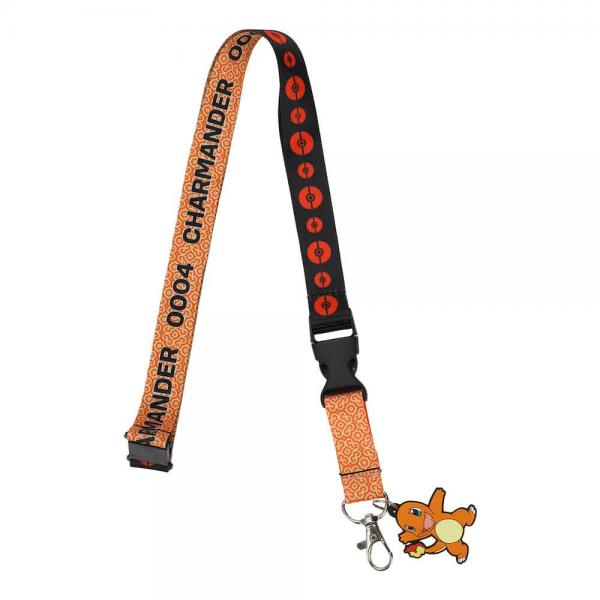 Lanyard - Nintendo - Pokemon - Charmander Kanto region - Orange
