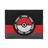 Gamer Wallet - Nintendo - Pokemon - bifold - Pokemon Trainer wallet - Black & Red - NEW