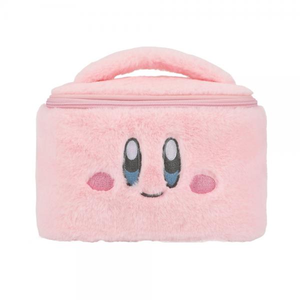 Gamer Bags - Purses and Handbags - Nintendo - Kirby - Faux Fur - Travel & Cosmetic bag - pink - NEW