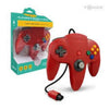 N64 Controller (3rd) NEW - Tomee - Original Style - Hyperkin - RED